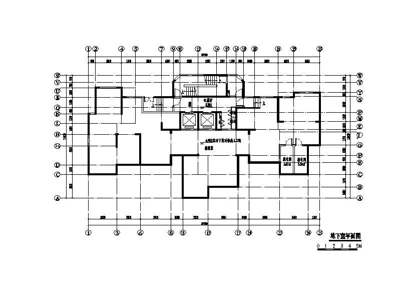 [浙江]二十七层塔式住宅平立剖面图施工图下载【ID:149779118】