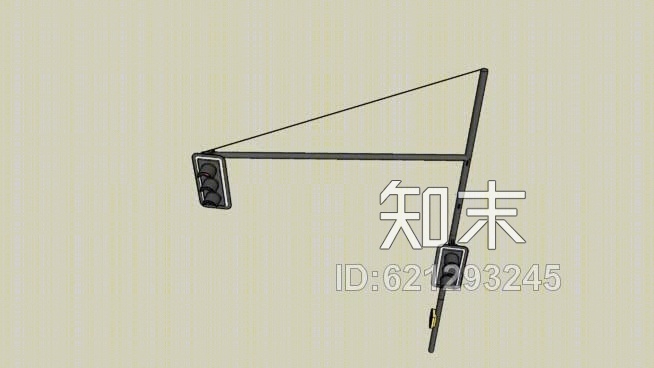 柏林红绿灯SU模型下载【ID:621293245】