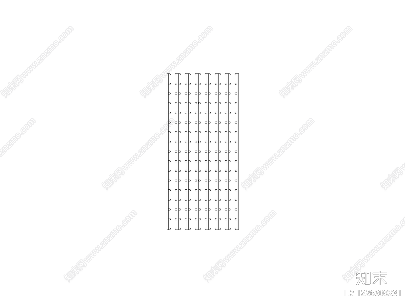 综合硬装构件图块cad施工图下载【ID:1226609231】