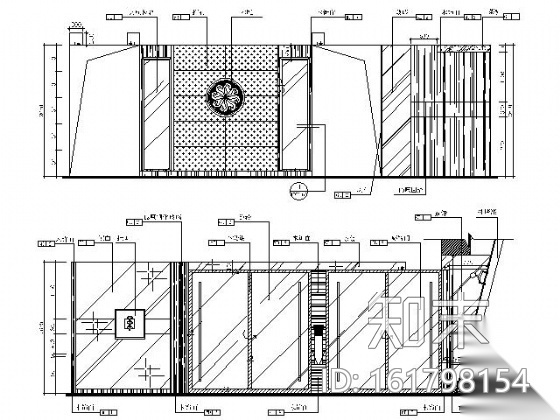 五星级酒店行政酒廊竣工图cad施工图下载【ID:161798154】