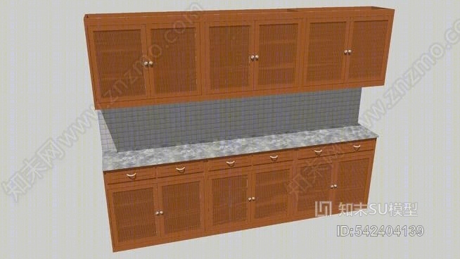 柜子SU模型下载【ID:542404139】