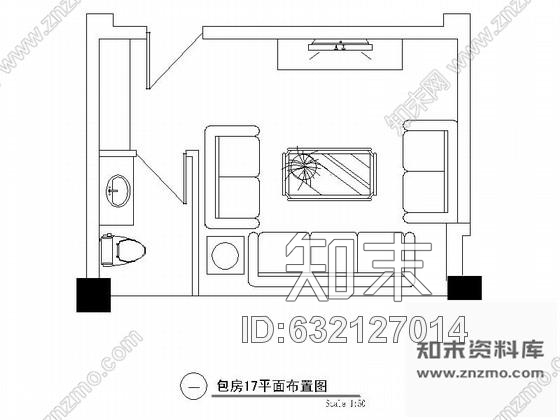 施工图某欧式娱乐会所包房17装修图cad施工图下载【ID:632127014】