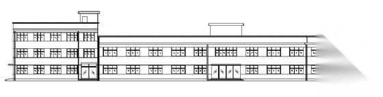 某四层教学楼建筑方案图cad施工图下载【ID:151575155】