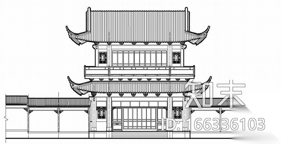 某大观楼古建出图方案文本cad施工图下载【ID:166336103】