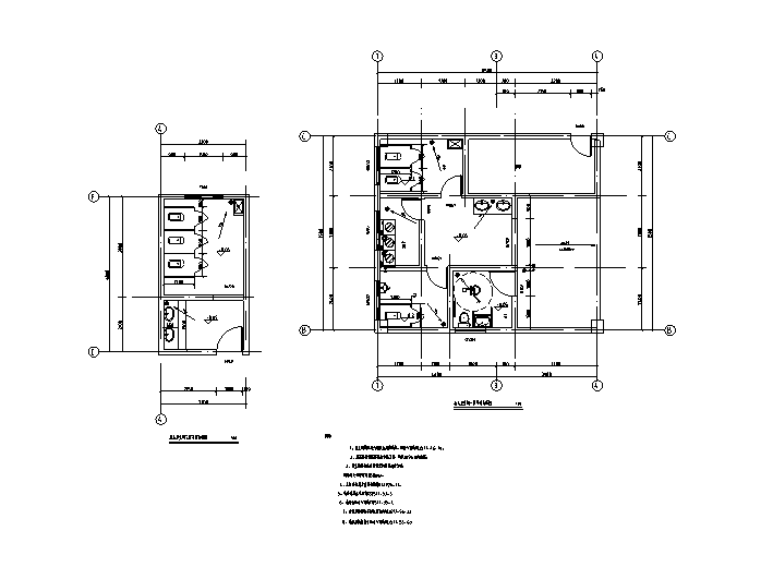 [贵州]蔡水幼儿园建设项目建筑施工图施工图下载【ID:151541164】