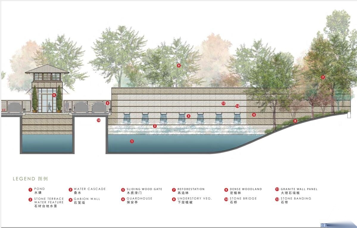 [江西]宜昌生态旅游度假区景观方案设计cad施工图下载【ID:161036104】