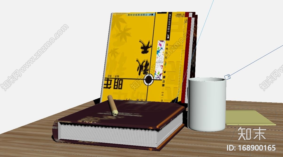 书桌阳光一隅CG模型下载【ID:168900165】