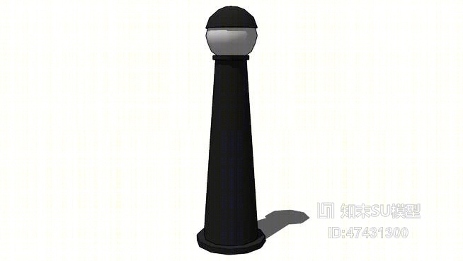 路灯SU模型下载【ID:317973588】