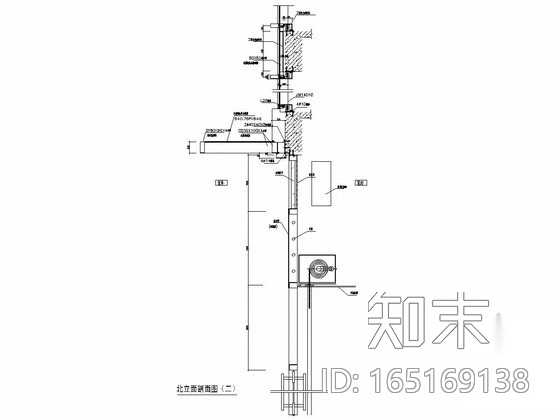 [广州]三层商业中心铝合金玻璃幕墙及门窗施工图施工图下载【ID:165169138】