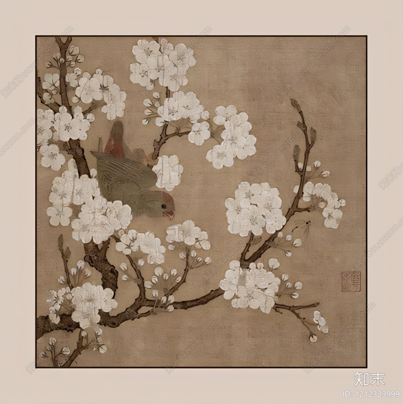 山水画贴图下载【ID:1212323999】