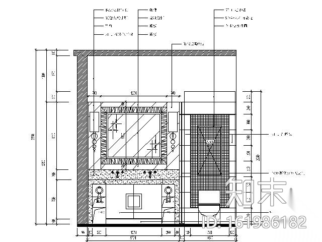 五星豪华酒店A型套房施工图cad施工图下载【ID:161986182】