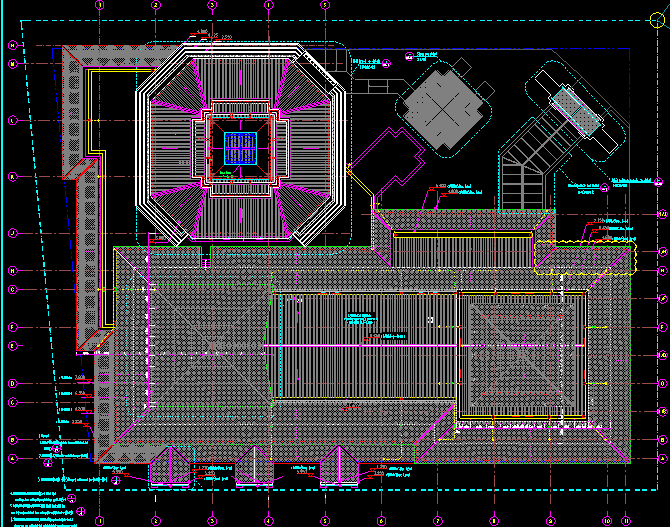 世博会泰国馆建筑施工图施工图下载【ID:166229159】