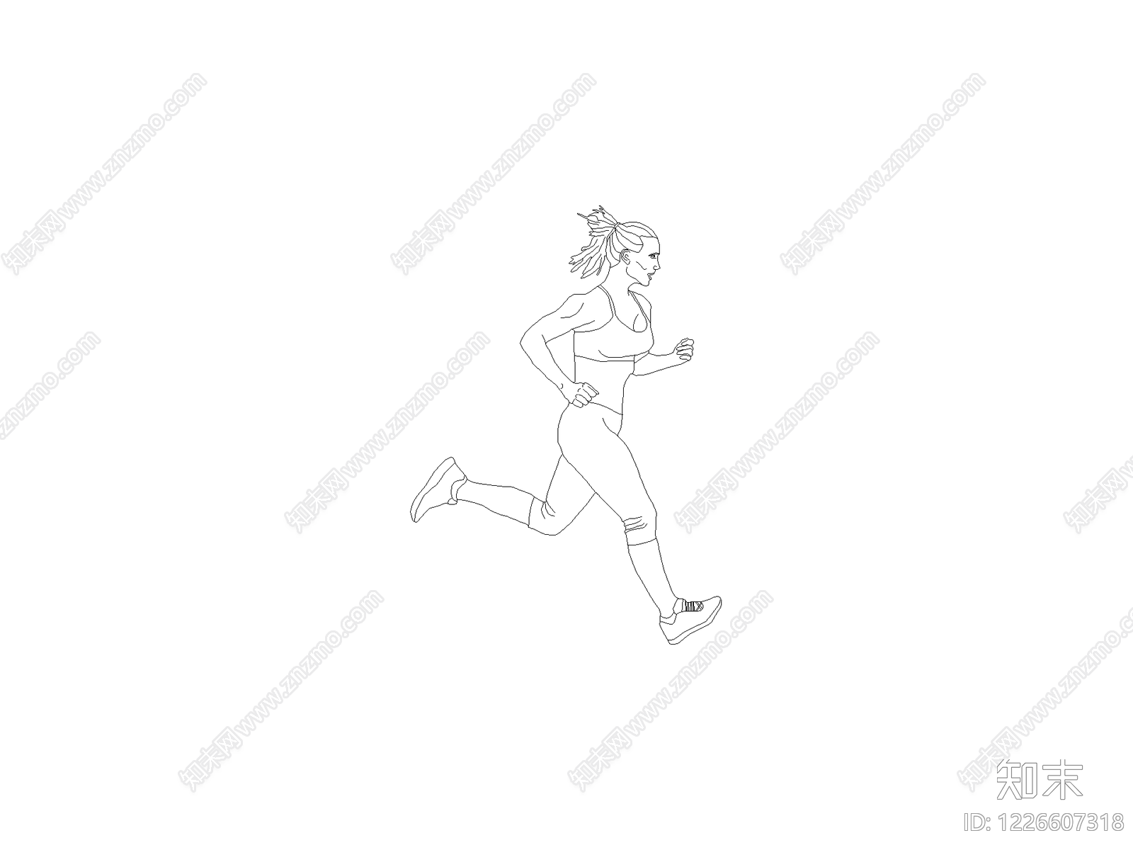 人物cad施工图下载【ID:1226607318】