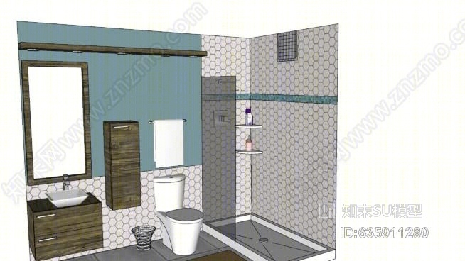 5x9公寓楼SU模型下载【ID:635911280】