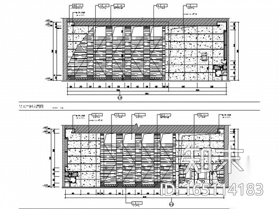 [广州]现代大型商业步行街购物广场室内施工图cad施工图下载【ID:165114183】