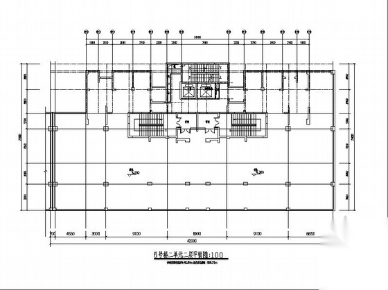 [成都]百米简欧风格高档塔式住宅小区建筑施工图（含效果...cad施工图下载【ID:166705141】