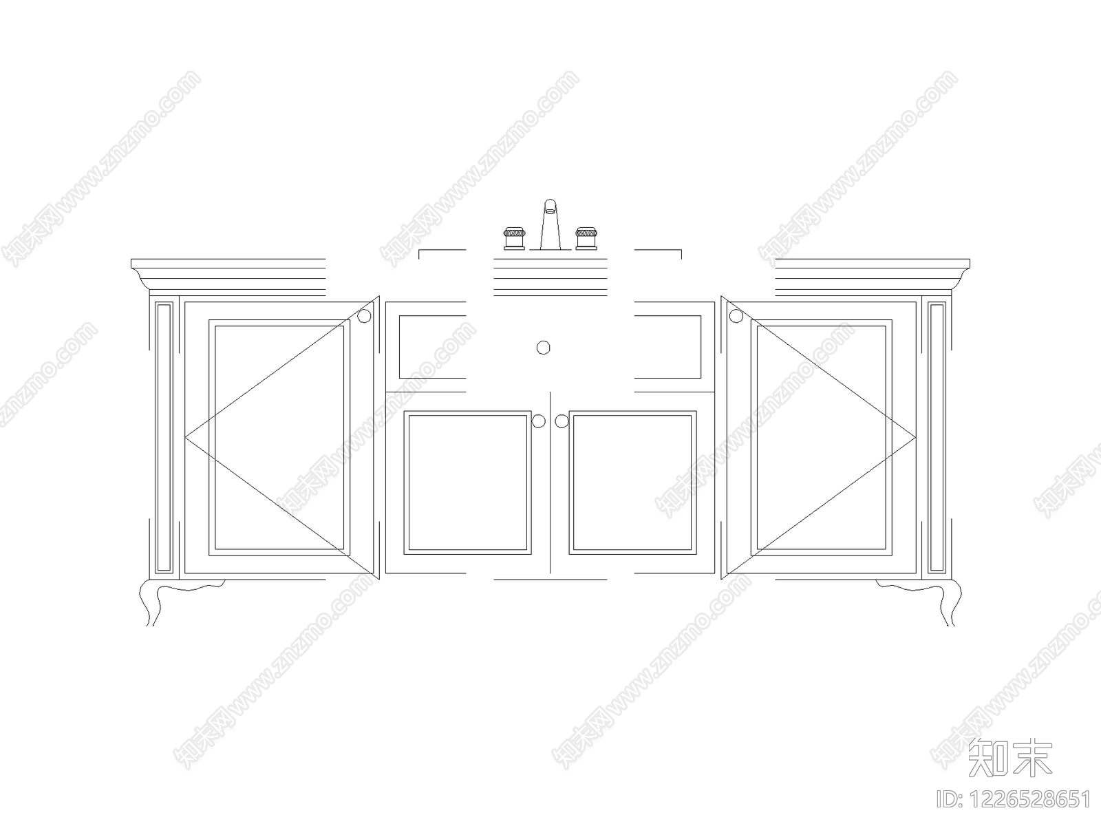 柜子CAD图纸
