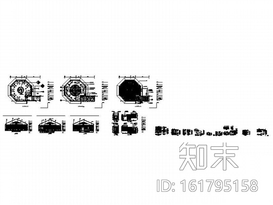 销售中心红茶馆装修图cad施工图下载【ID:161795158】