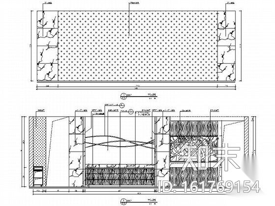 [湖北]雅致现代高档火锅店室内装修CAD施工图施工图下载【ID:161769154】