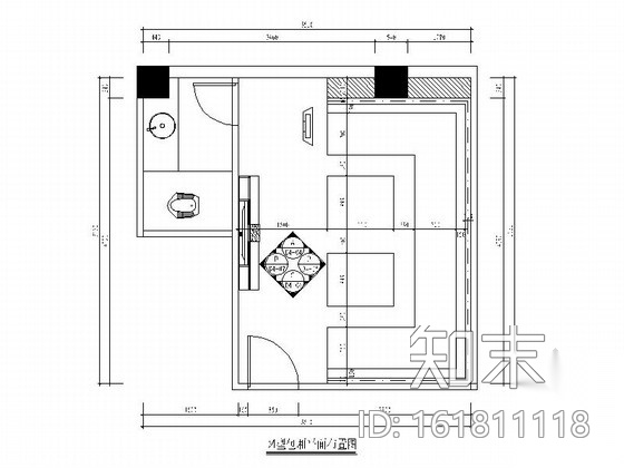 [厦门]现代高档KTV包厢室内装修施工图cad施工图下载【ID:161811118】