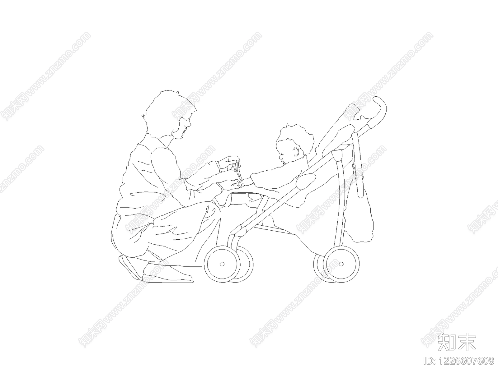 人物cad施工图下载【ID:1226607608】