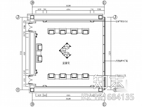 [天津]某图书馆部分室内装修施工图（含方案）施工图下载【ID:161684135】
