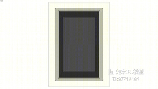 平开窗SU模型下载【ID:37710183】