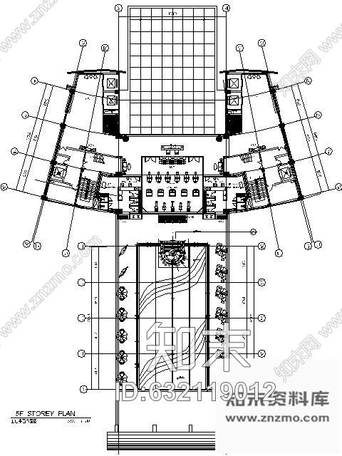 施工图三亚某酒店康体区施工图cad施工图下载【ID:632119012】