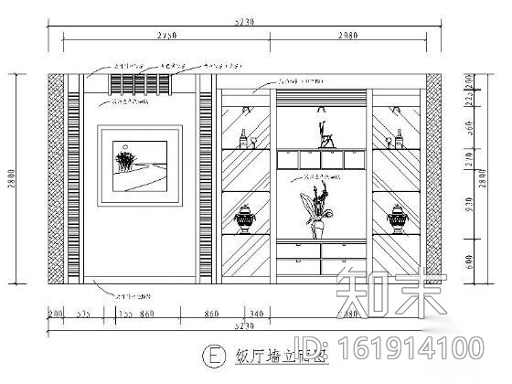 200㎡错层别墅装修图cad施工图下载【ID:161914100】