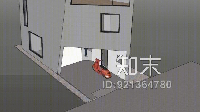 日本松原的住宅SU模型下载【ID:921364780】