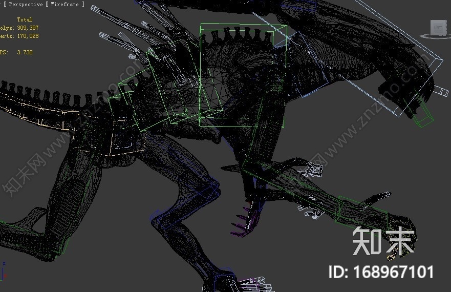 首发XenomorphCG模型下载【ID:168967101】