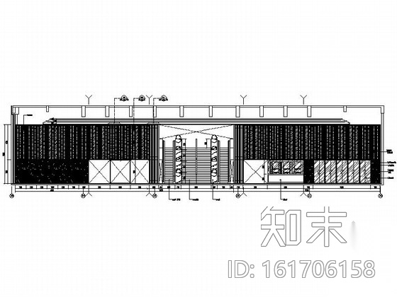 [江苏]高档现代风格酒店式公寓加售楼处室内装修施工图（...cad施工图下载【ID:161706158】