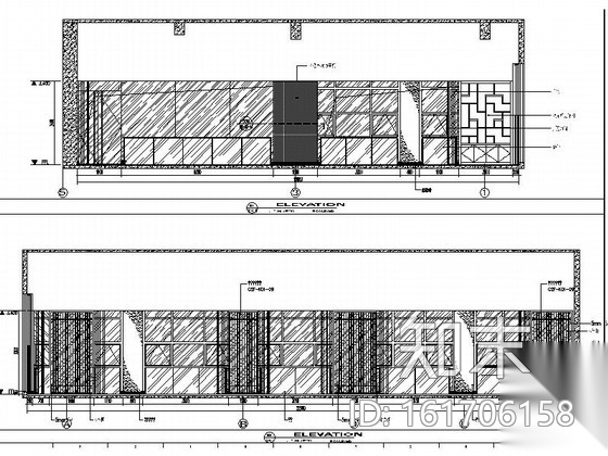 [江苏]高档现代风格酒店式公寓加售楼处室内装修施工图（...cad施工图下载【ID:161706158】