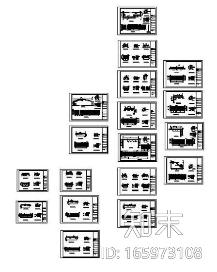 杭州某经济适用房栏杆节点详图cad施工图下载【ID:165973108】