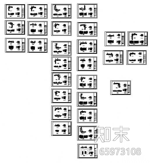 杭州某经济适用房栏杆节点详图cad施工图下载【ID:165973108】