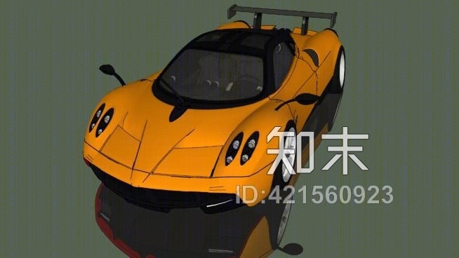 2012年的价格帕加尼huayra壁纸SU模型下载【ID:421560923】