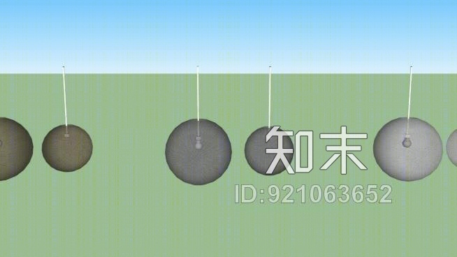 Moon灯SU模型下载【ID:921063652】