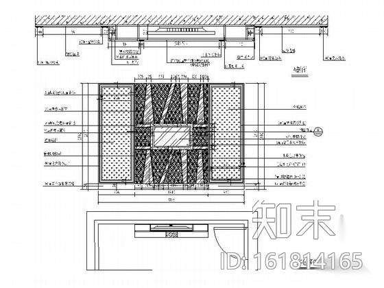 [厦门]精品量贩式KTV包厢室内装修施工图cad施工图下载【ID:161814165】