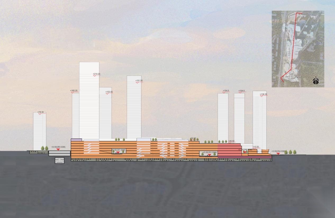 [重庆]超高层现代风格商业综合体建筑设计方案文本（知名...cad施工图下载【ID:167630169】