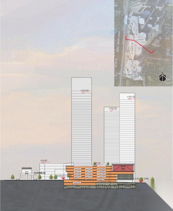 [重庆]超高层现代风格商业综合体建筑设计方案文本（知名...cad施工图下载【ID:167630169】