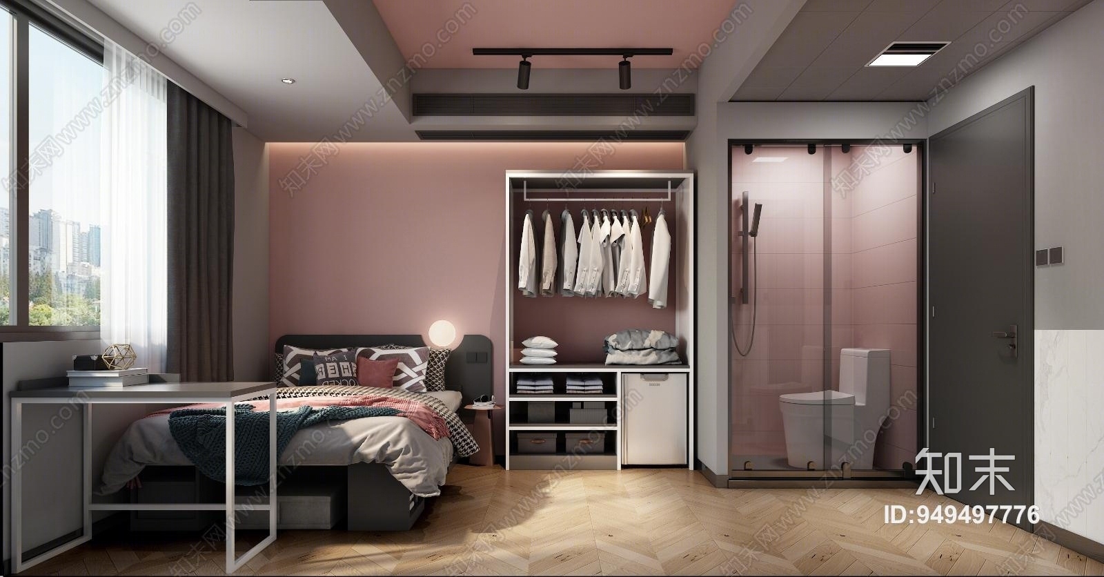 现代公寓3D模型下载【ID:949497776】