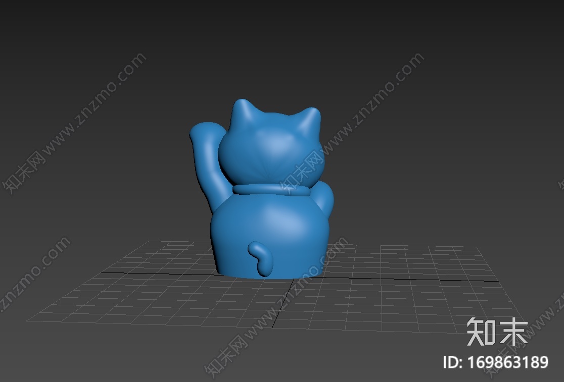 招财猫3d打印模型下载【ID:169863189】