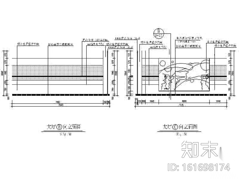 某移动营业厅装修施工图cad施工图下载【ID:161698174】