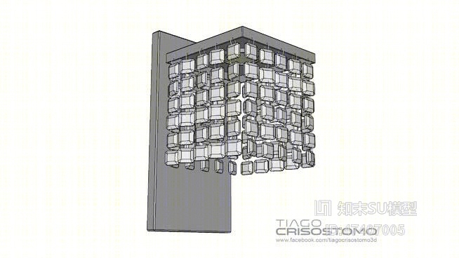 壁灯SU模型下载【ID:317943968】