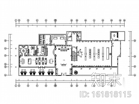 [崇州]某古镇书画院会所室内装修图（含效果）施工图下载【ID:161818115】