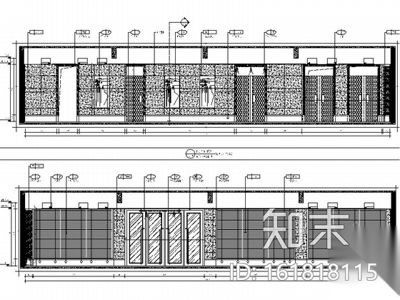 [崇州]某古镇书画院会所室内装修图（含效果）施工图下载【ID:161818115】