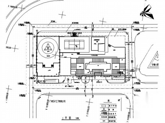 [深圳]160米筒体框架结构行政办公楼建筑施工图（近百张...施工图下载【ID:168481198】