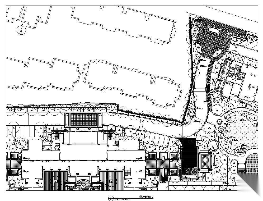 [浙江]杭州新华园住宅植物CAD施工图设计施工图下载【ID:161068168】