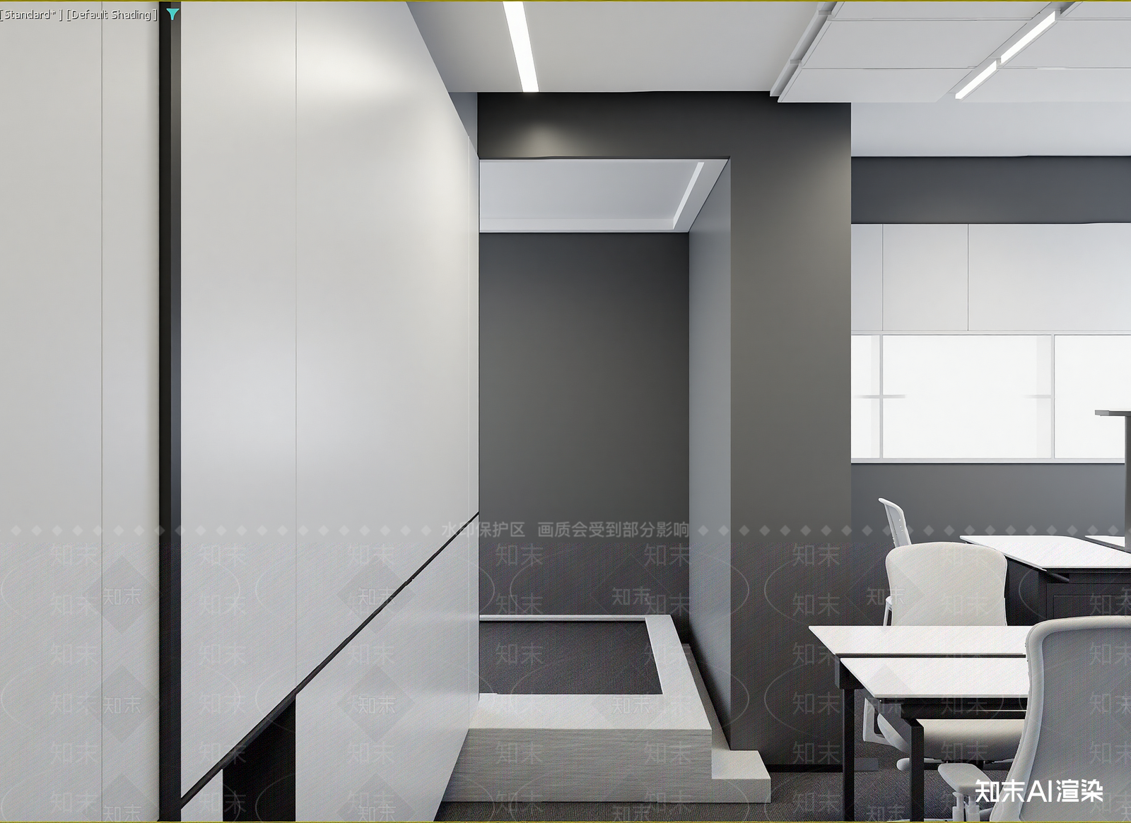 工业办公区3D模型下载【ID:1214841630】