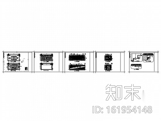 [昆山]精品五星级商务酒店会议室装修施工图cad施工图下载【ID:161954148】